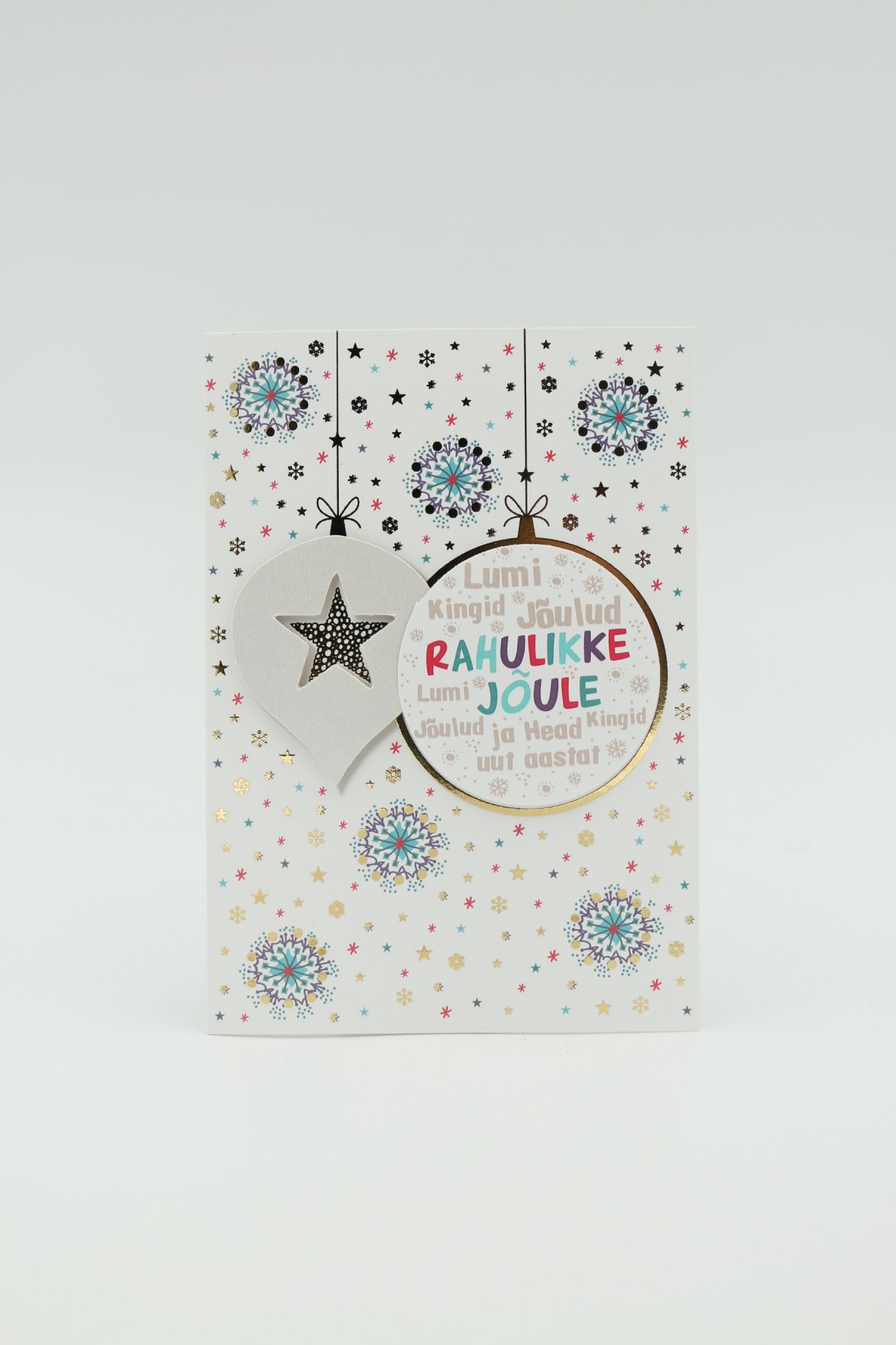 Jõulukaart "Rahulikke jõule"