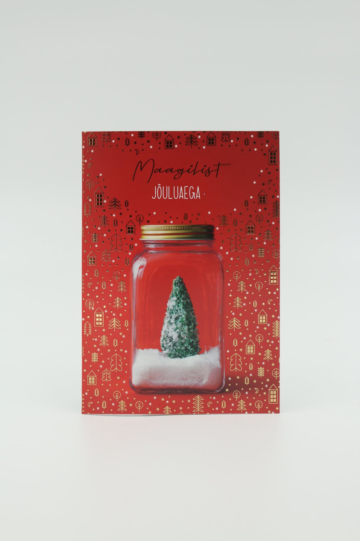 Jõulukaart "Maagilist jõuluaega"