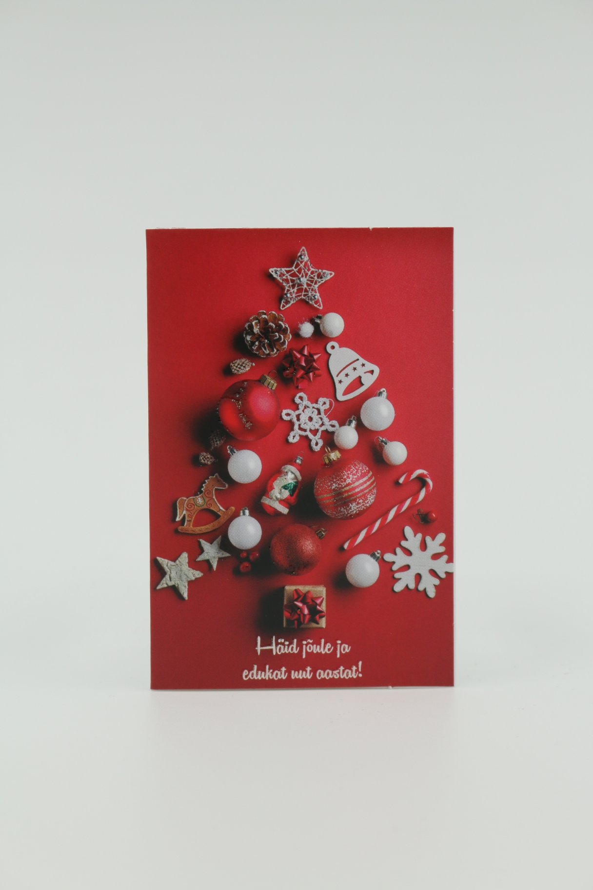 Jõulu minikaart "Häid jõule ja edukat uut aastat! "