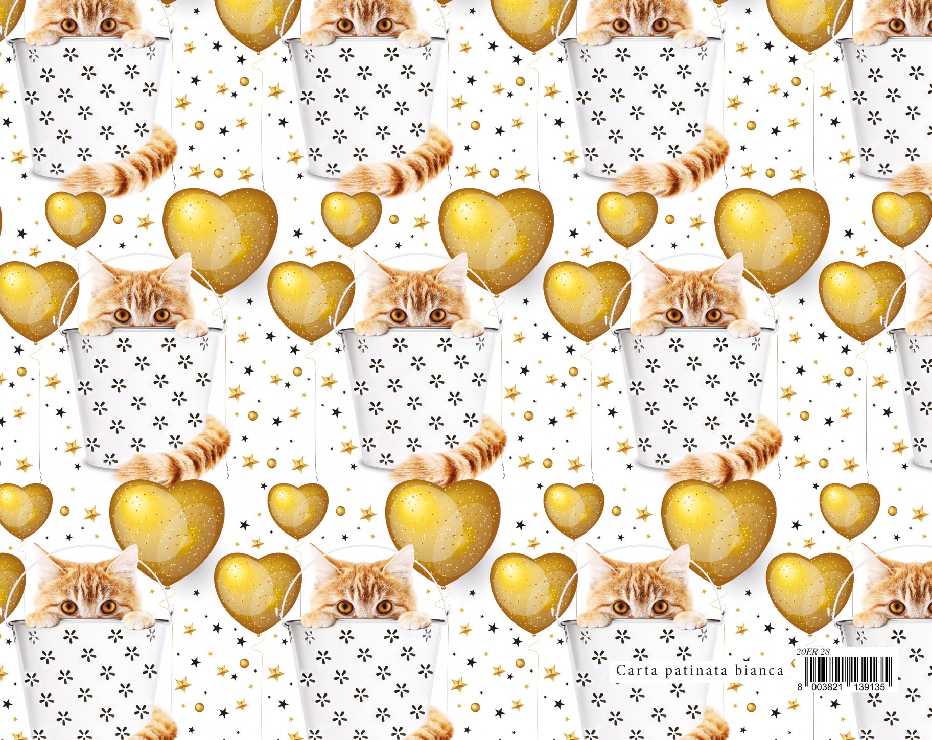 Vihikupaber 70x100cm - Kassipoeg ämbris