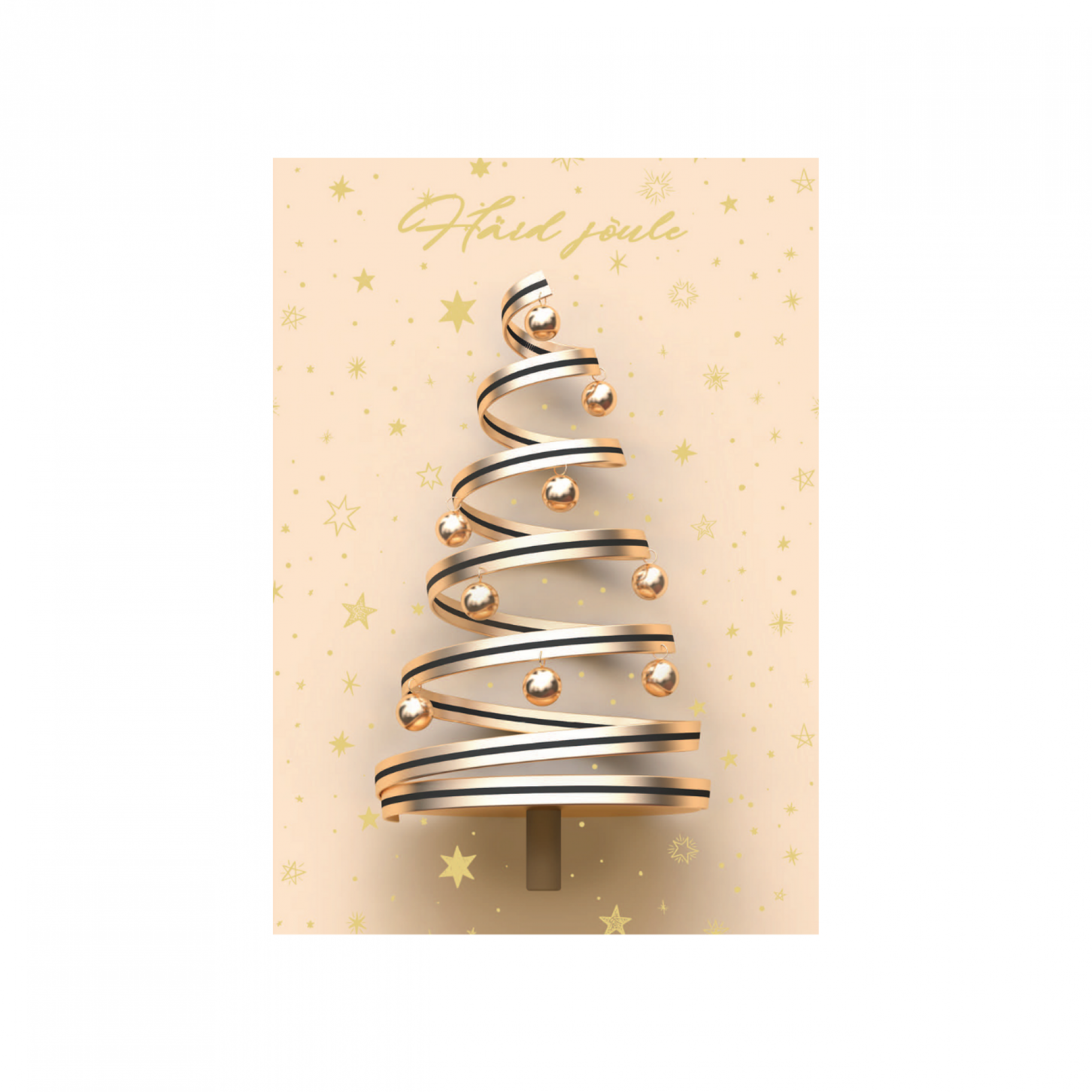 Jõulukaart "Häid jõule"