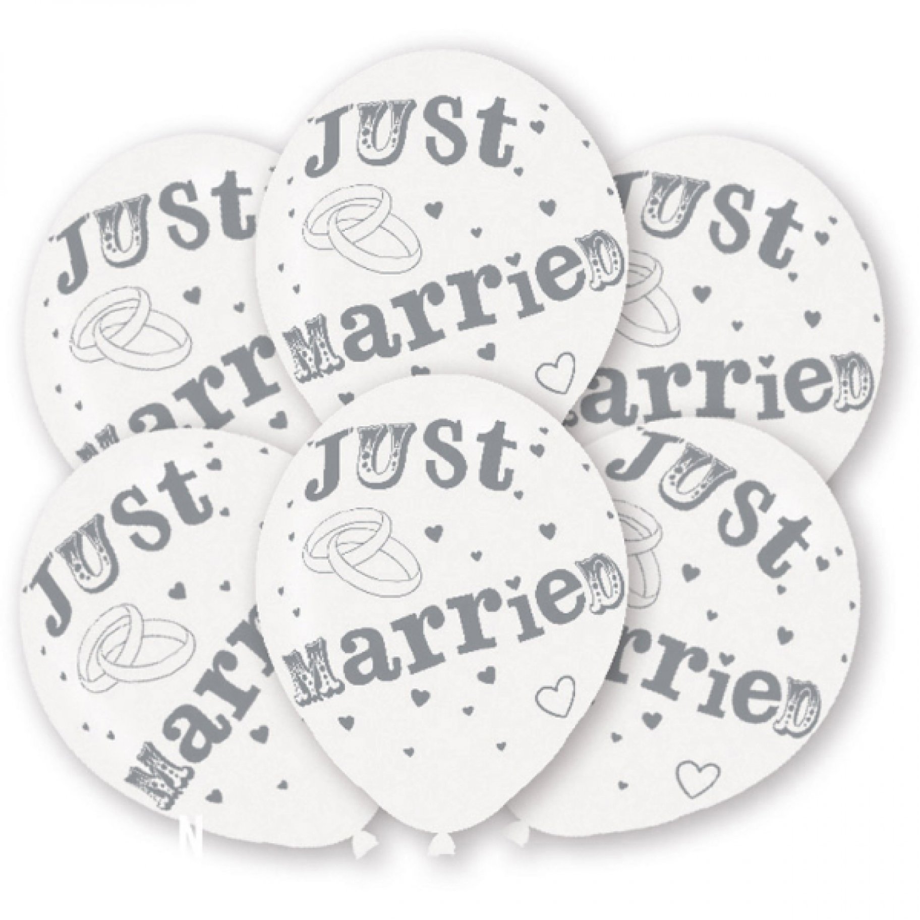 Õhupallid "Just Married"