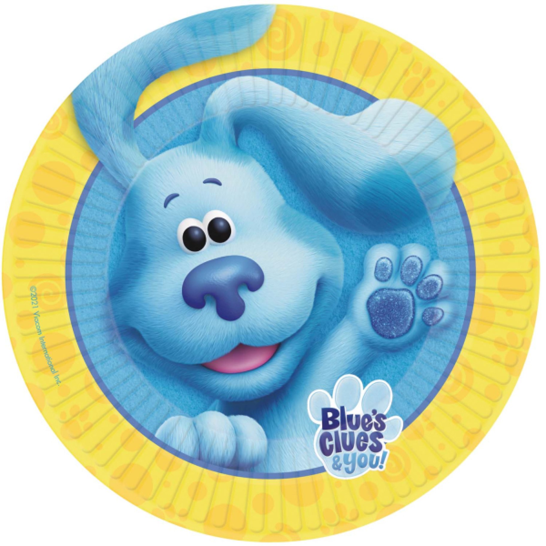 Suured papptaldrikud "Blue´s Clues"
