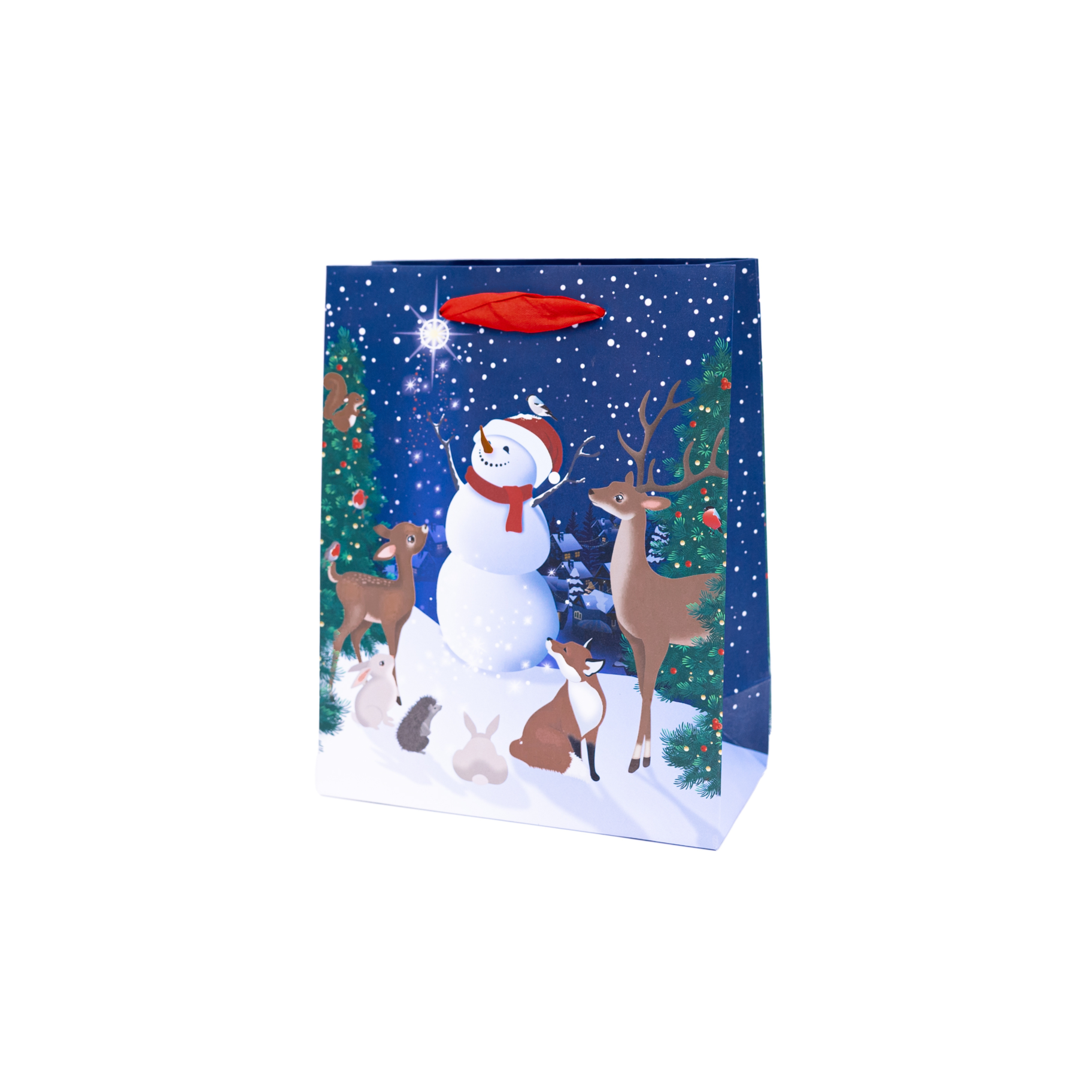 Jõulu kinkekott - Keskmine "Sõbralik jõuluvana"