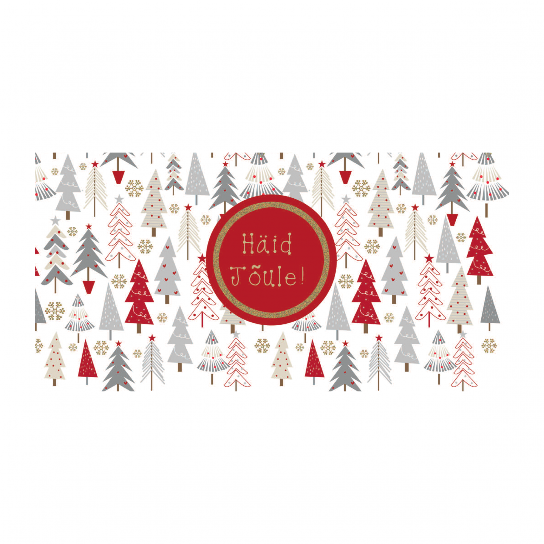 Jõulu rahakaart "Häid Jõule!"