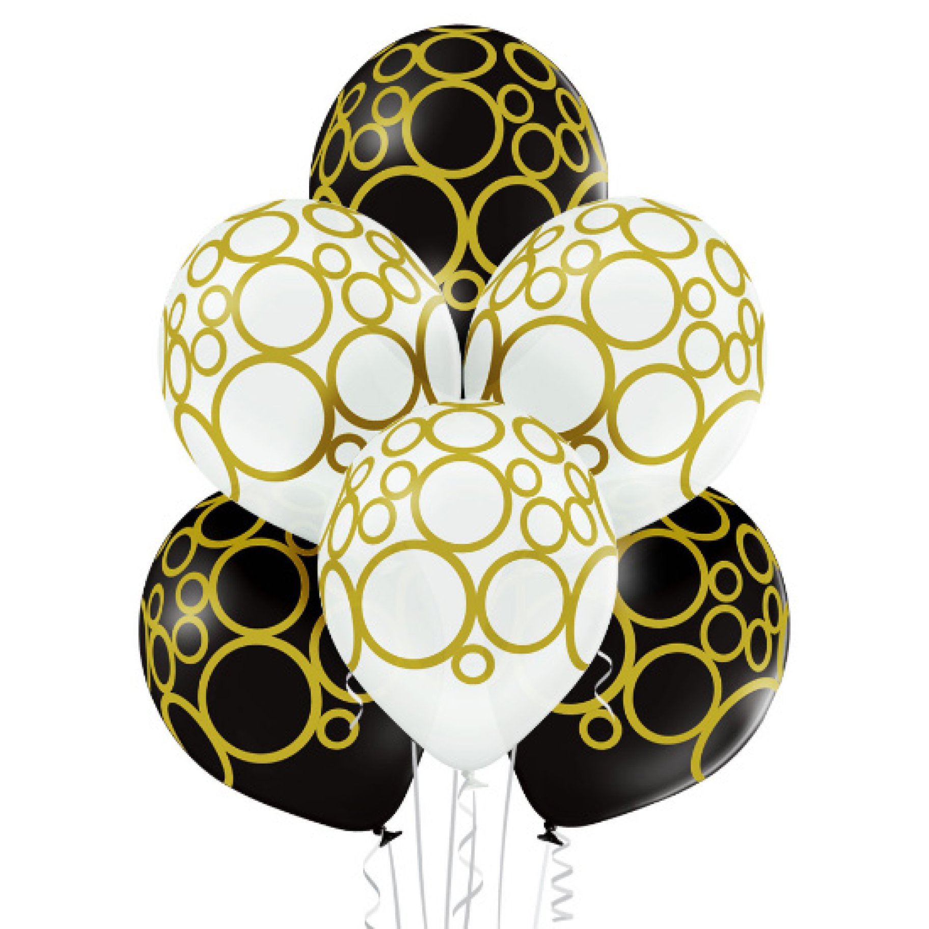 Õhupallid "Kuldsed Ringid"