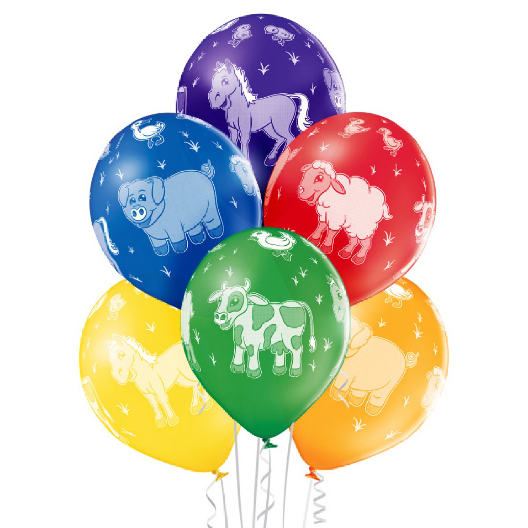 Õhupallid "Koduloomad"