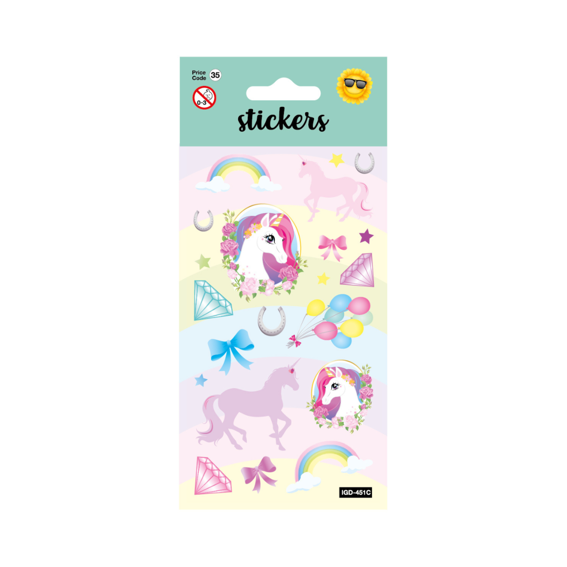 Kleebis "Ükssarvik"