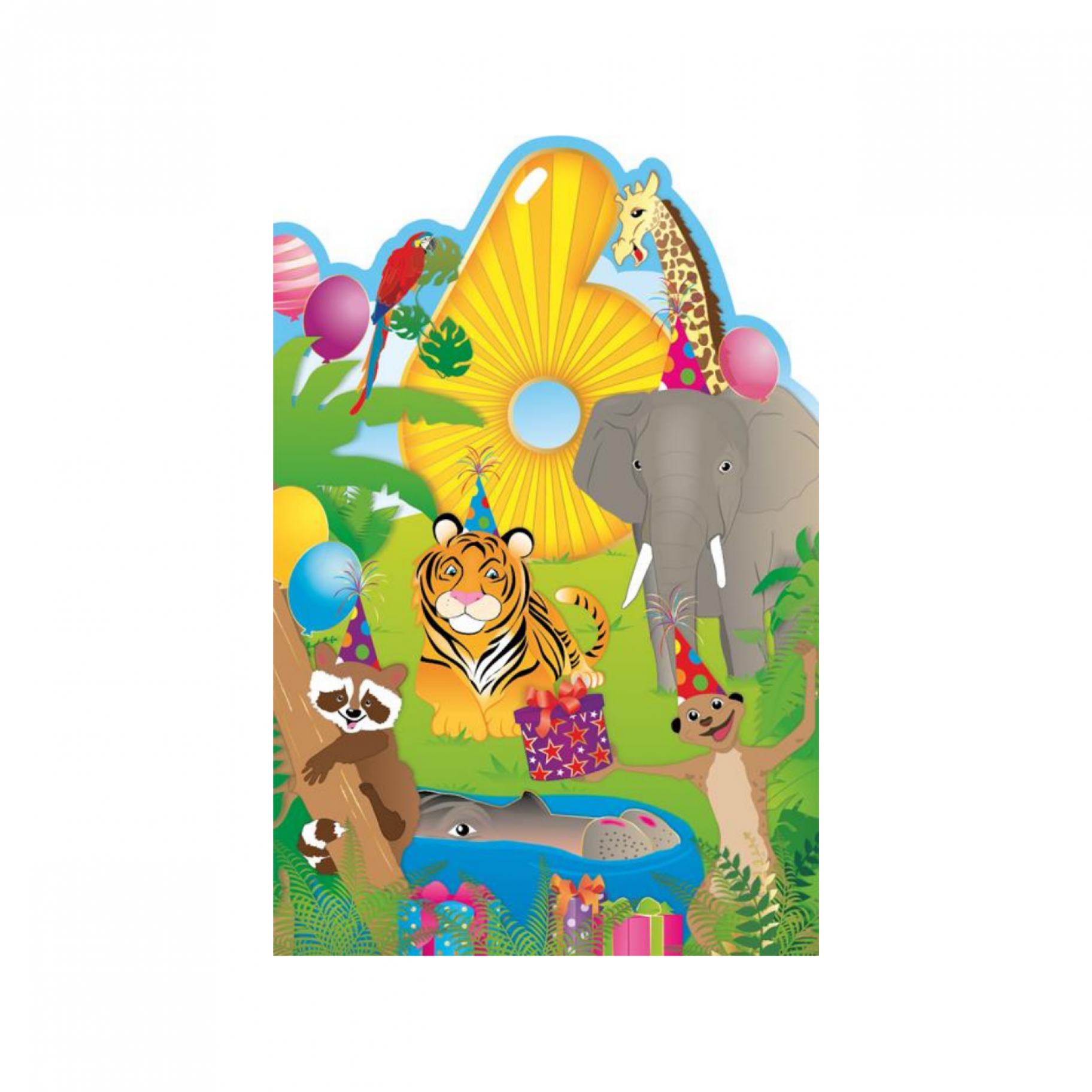 Õnnitluskaart "Number 6"