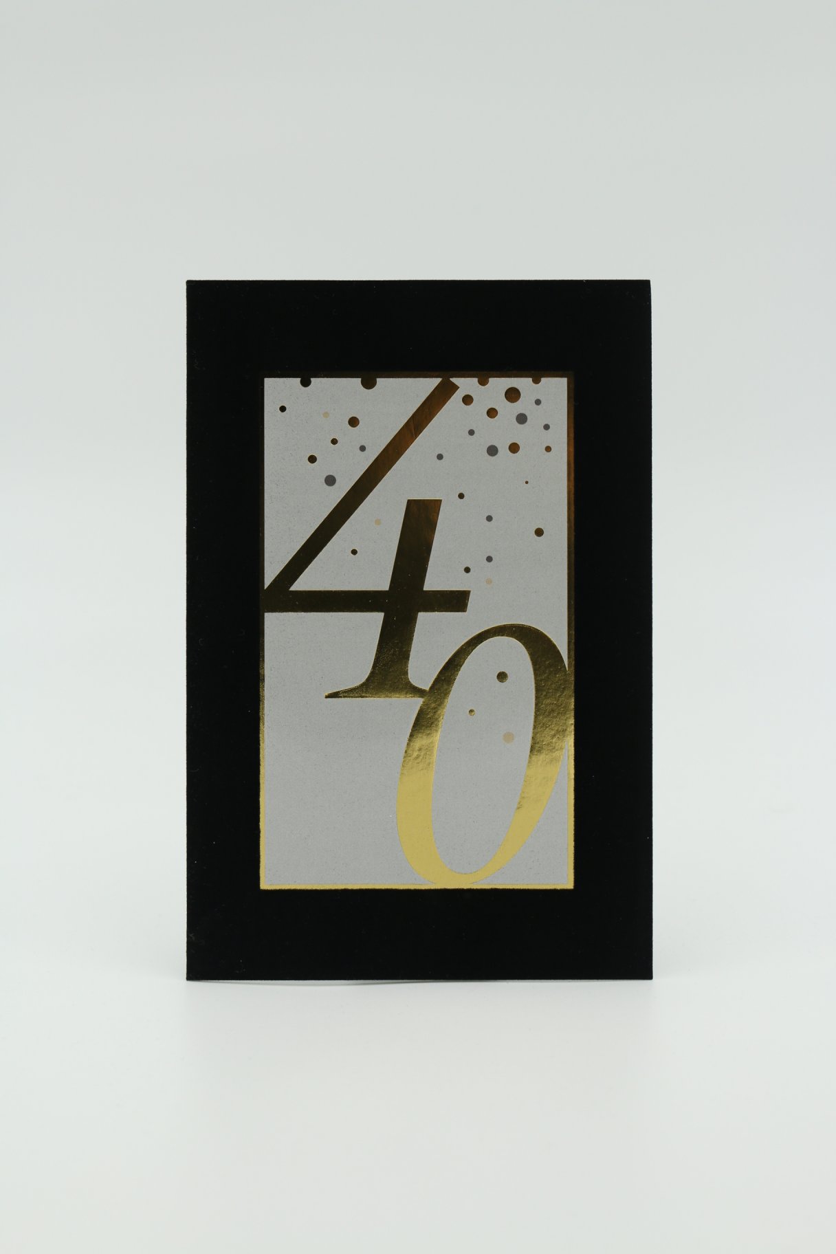 Õnnitluskaart “Number 40"