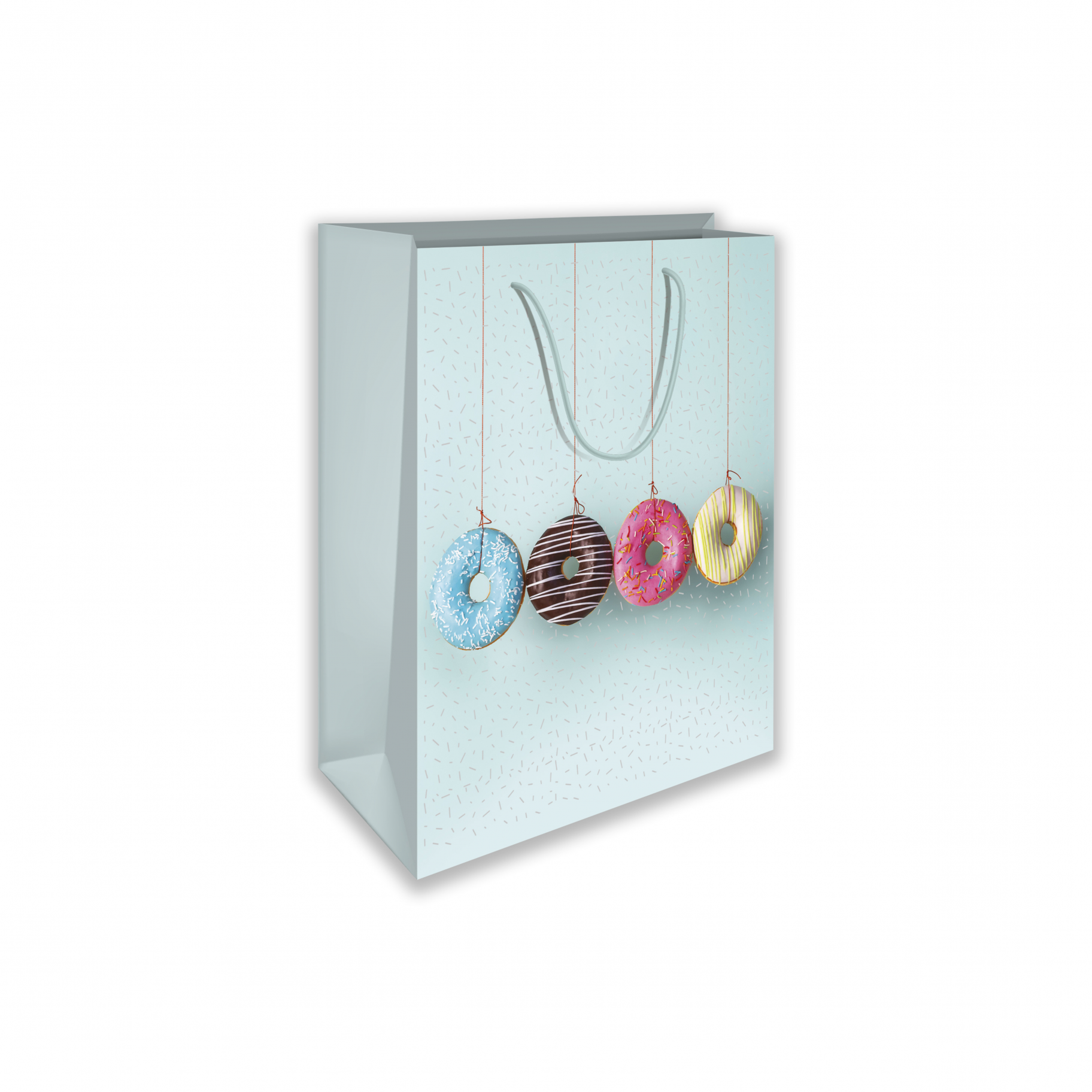 Kinkekott - XL suurus "Värvilised donutsid"