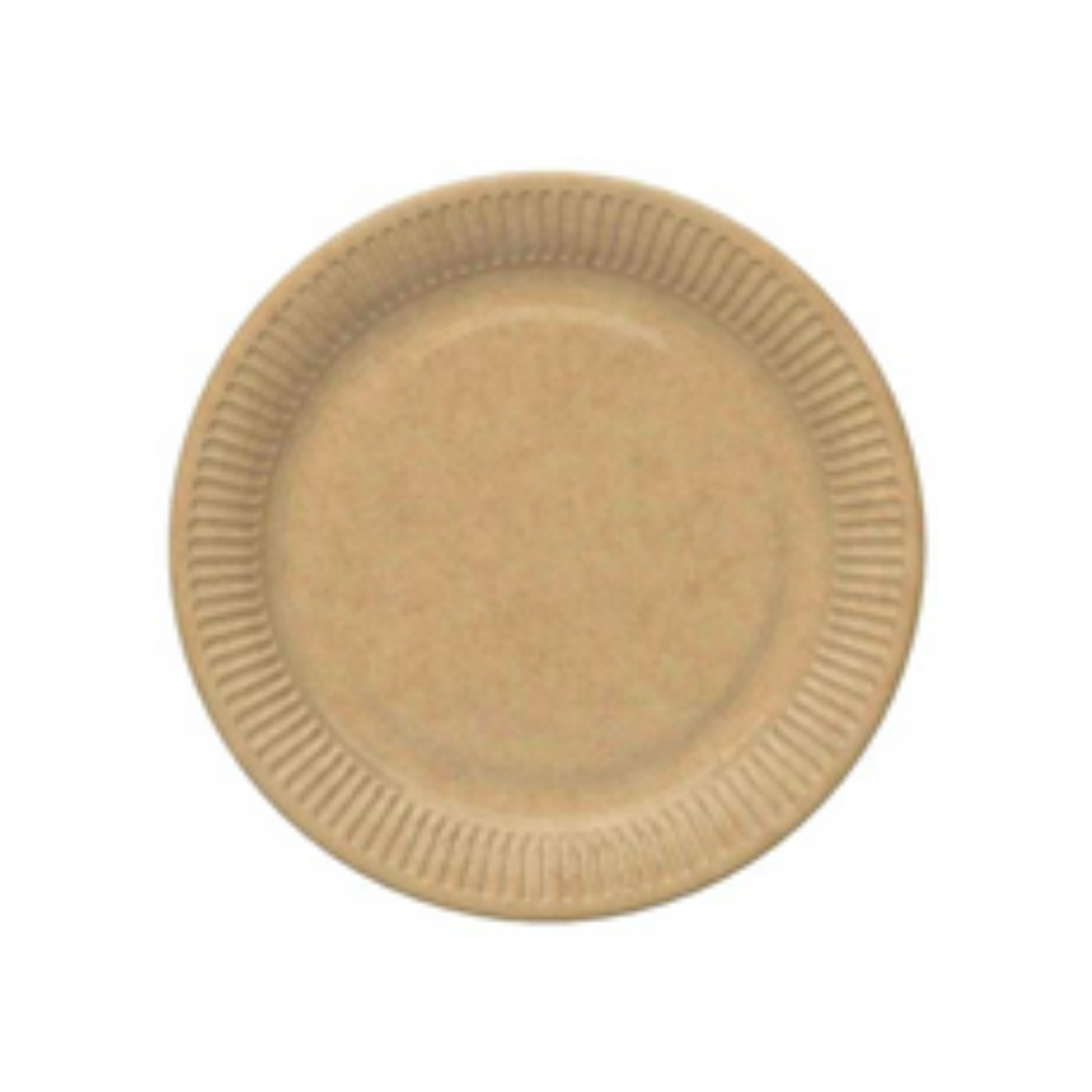 Suured pruunid papptaldrikud