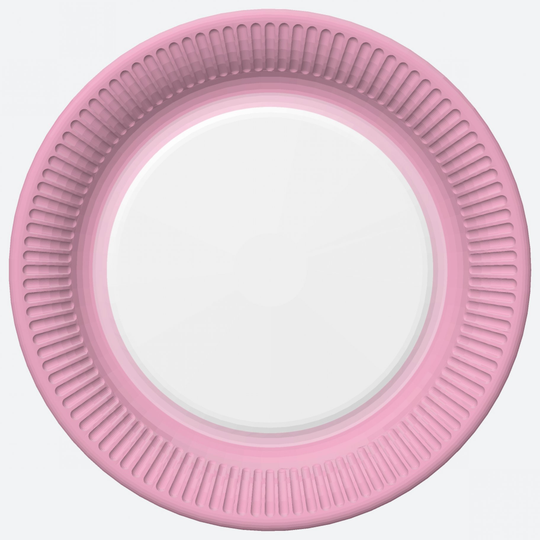 Väiksed papptaldrikud "Roosa"