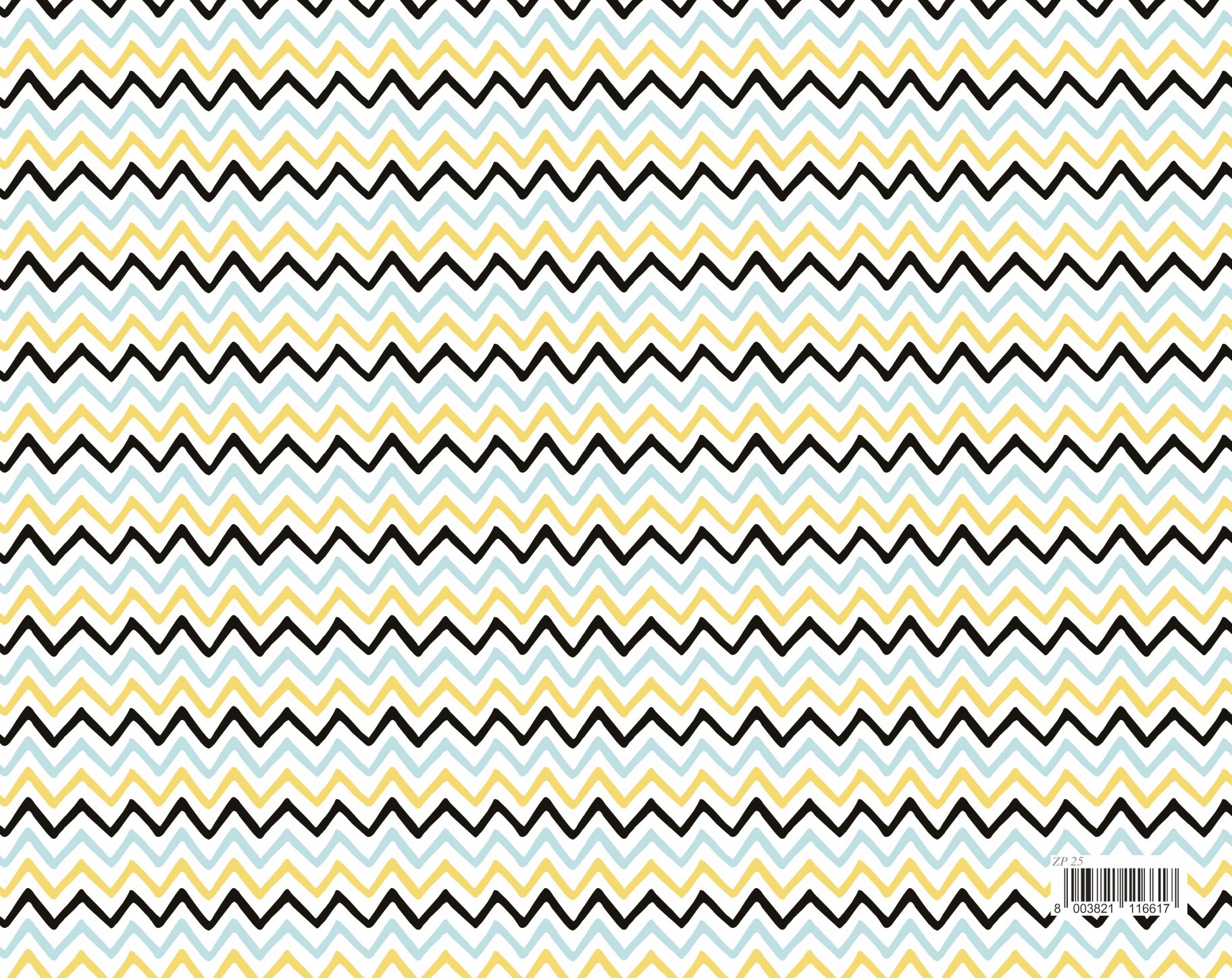 Raamatupaber 42x60cm - Zik-zak muster