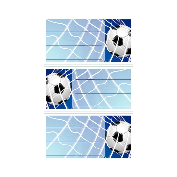 Kleebis etikett "Jalgpall"