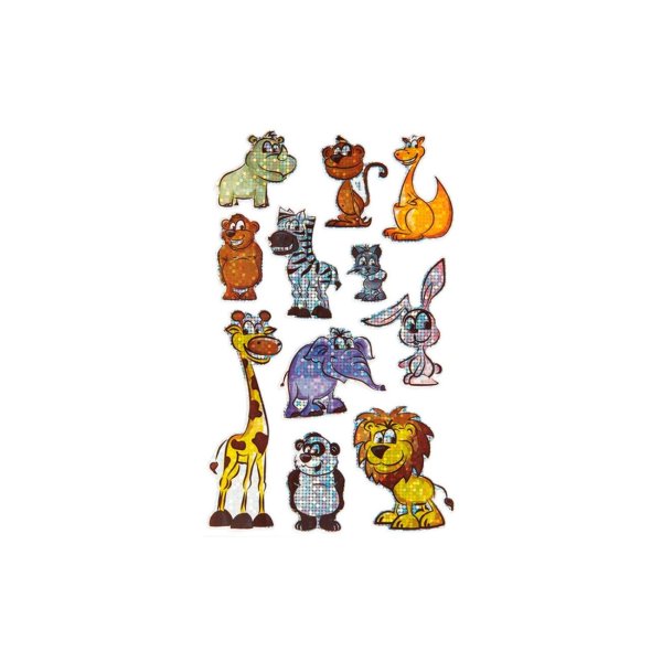 Kleebis "Holograafilised loomad"