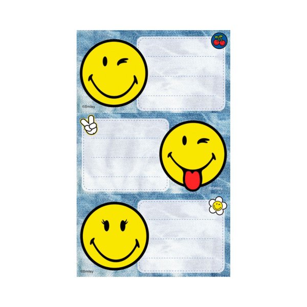 Kleebis etikett "Smiley"