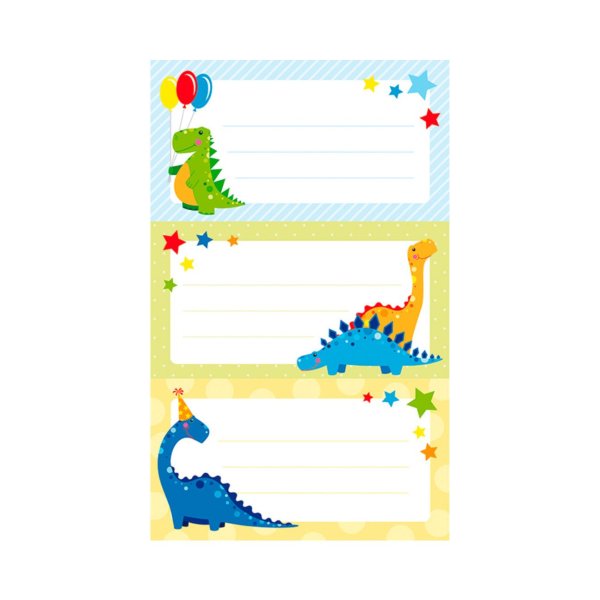 Kleebis etikett "Dinosaurused"