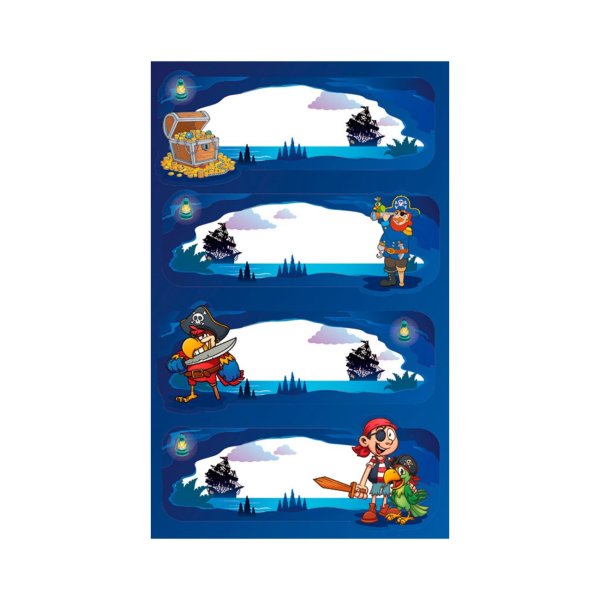 Kleebis etikett "Piraadid"