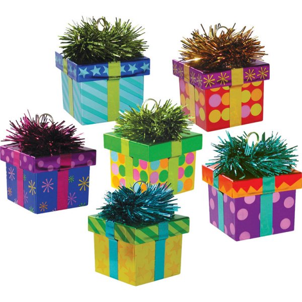 Õhupalli raskus "Värviline kingipakk"