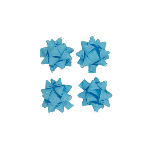 Rosetid - Pakendis 4 Helesinist rosetti Ø 6,5cm