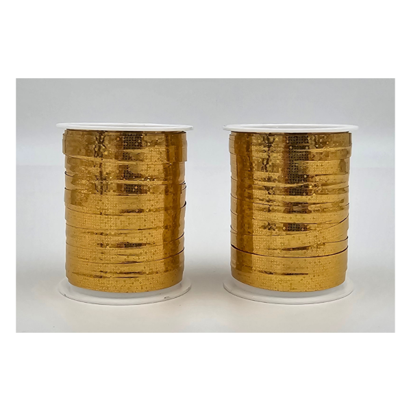 Pakkepaelad poolil "Kuldne holograafiline"