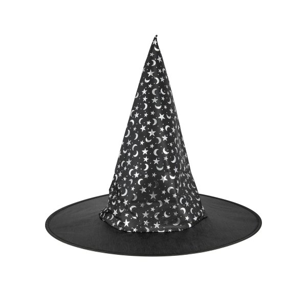 Nõia müts "Hõbedased tähed ja kuu"