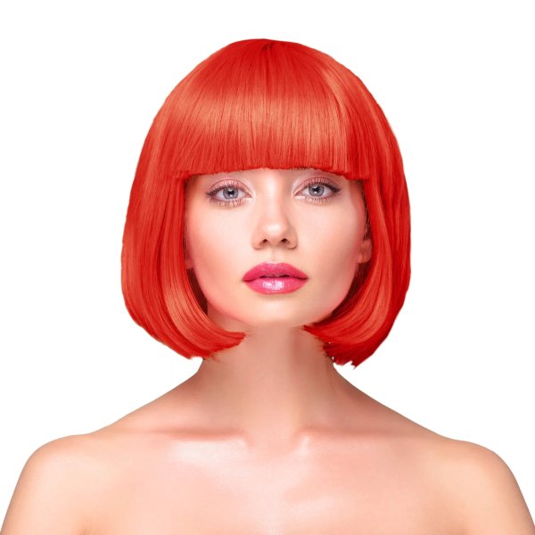Parukas "Lühikesed punased juuksed"