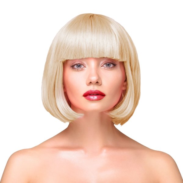 Parukas "Lühikesed blondid juuksed"