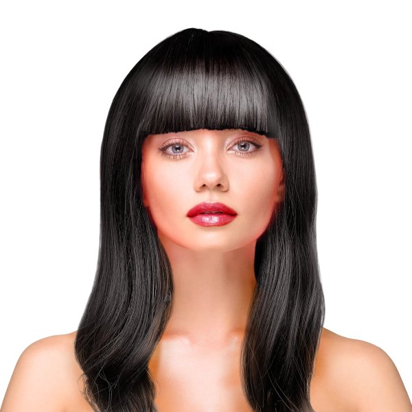 Parukas "Pikad mustad juuksed"