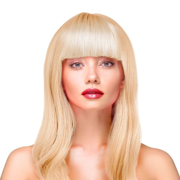 Parukas "Pikad blondid juuksed"