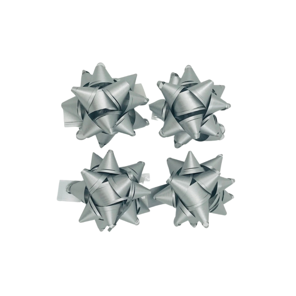 Rosetid "Hõbedased" Ø 6,5cm