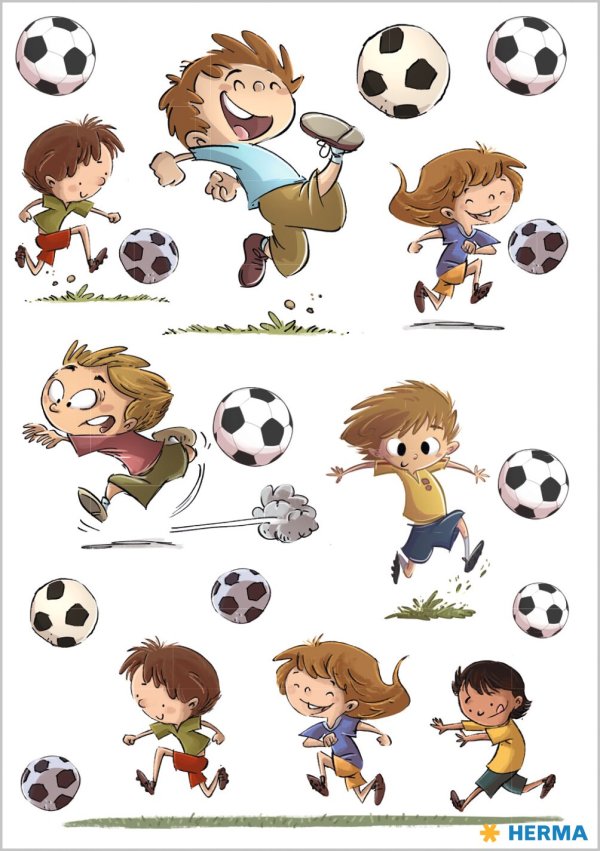 Kleebis "Jalgpalli sõbrad"