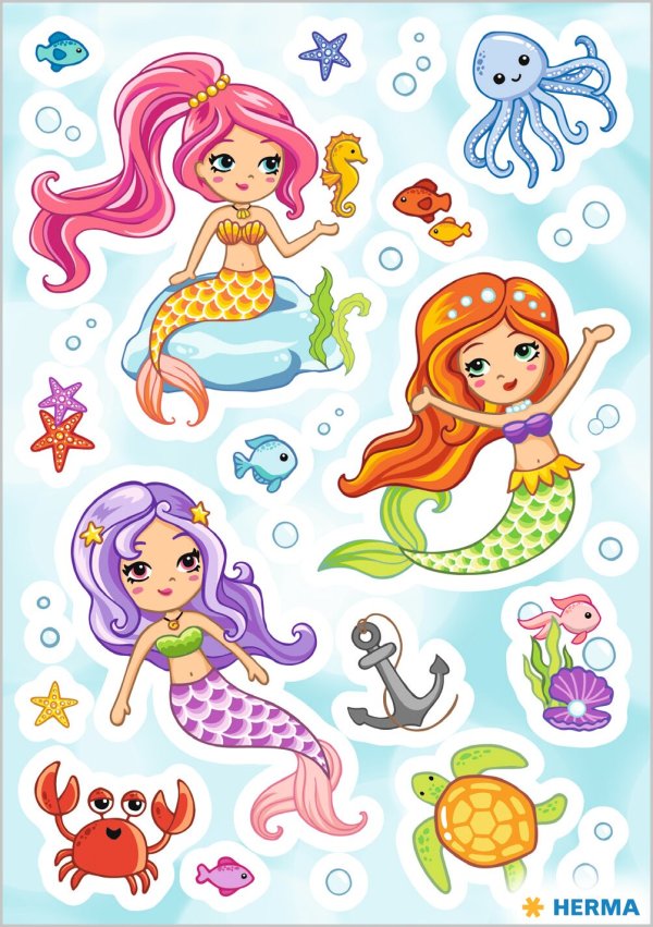 Kleebis "Väike Merineitsi"