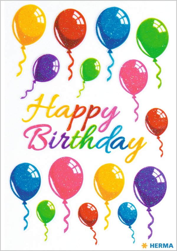 Kleebis "Värvilised õhupallid"