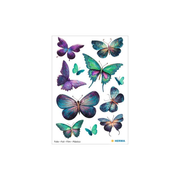 Kleebis "Sädelevad liblikad"