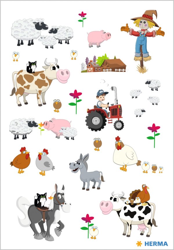 Kleebis "Väike farm"