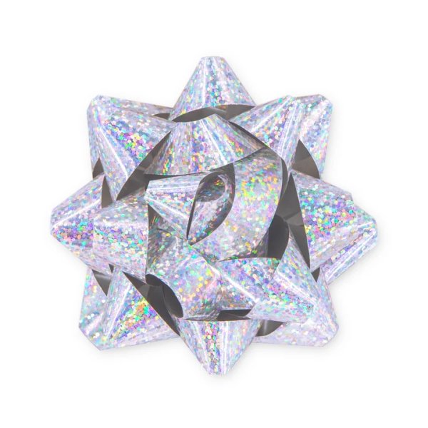 Rosett  "Holograafiline hõbedane"