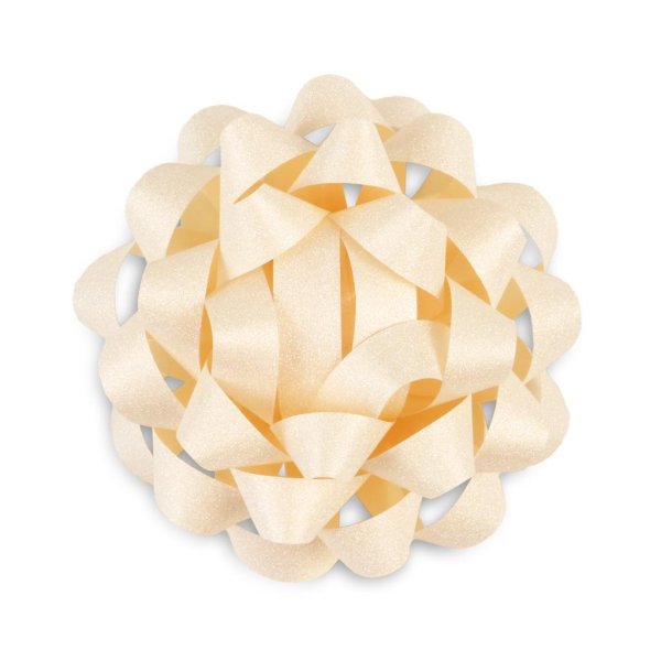 Rosett glitter "Beež"