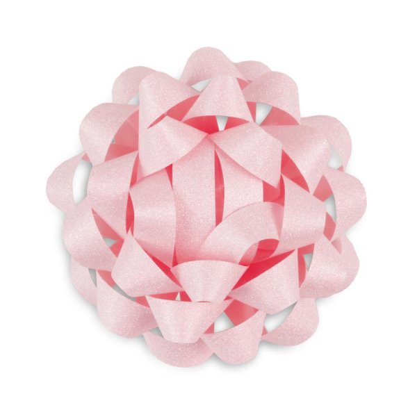 Rosett glitter "Heleroosa"