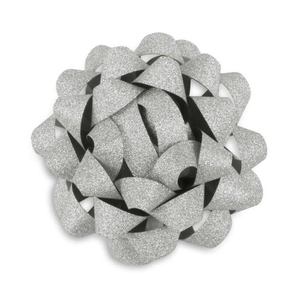 Rosett glitter "Hõbedane"