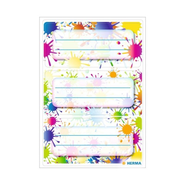 Kleebis etikett "Värvilaigud"