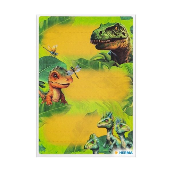Kleebis etikett "Dino World"