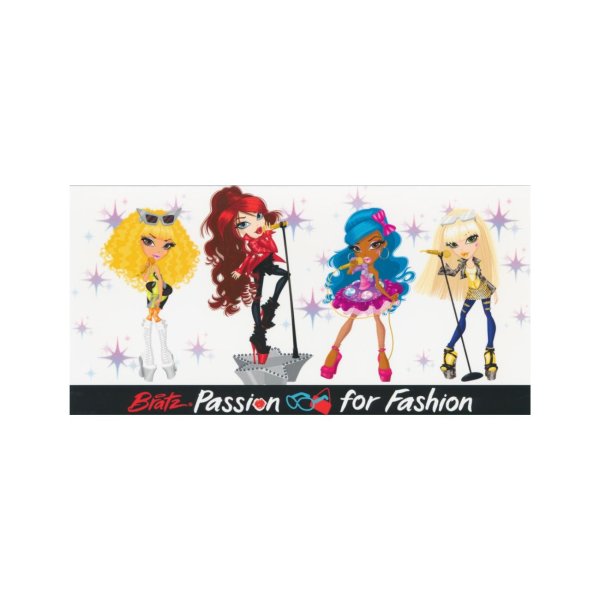 Rahakaart glitteriga "Bratz"