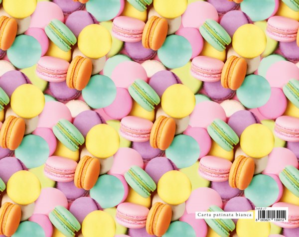 Raamatupaber 42x60cm - Makroonid