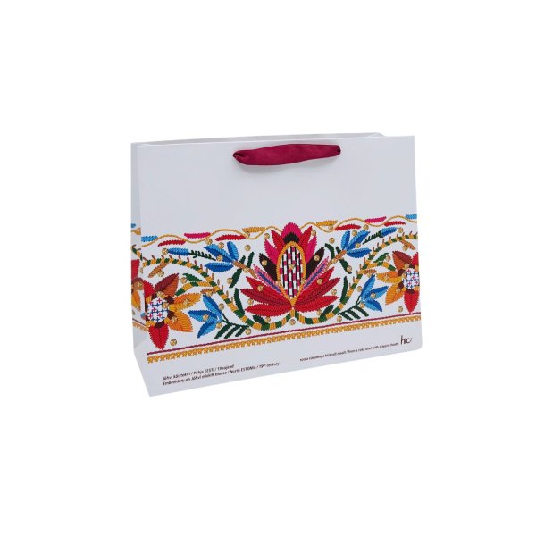 Keskmine horisontaalne kinkekott "Jõhvi käistekiri"