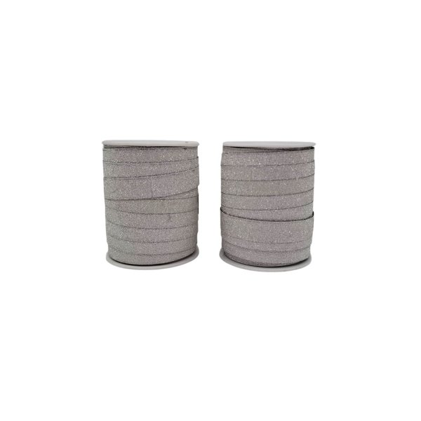 Glitter pakkepaelad poolil "Hõbedane"