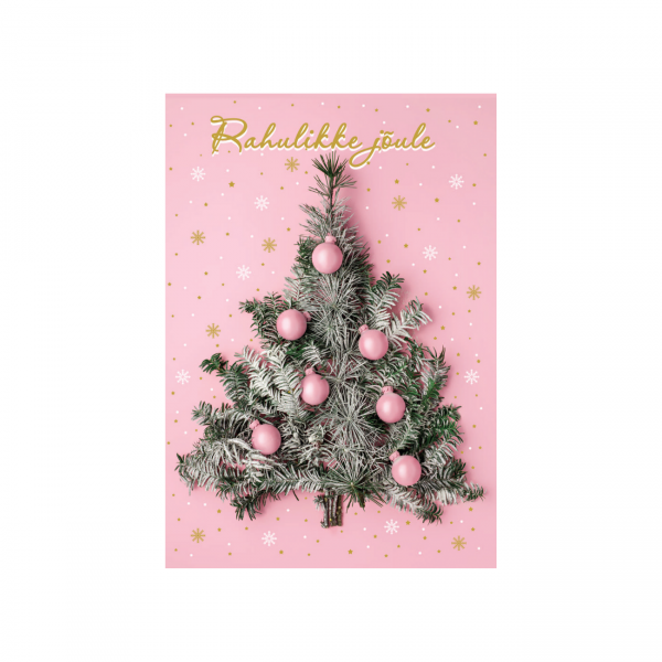 Jõulukaart "Rahulikke jõule"