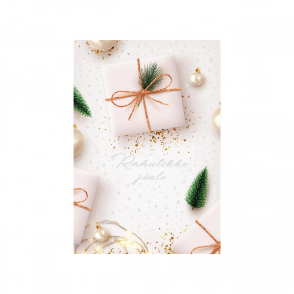 Jõulukaart "Rahulikke jõule"