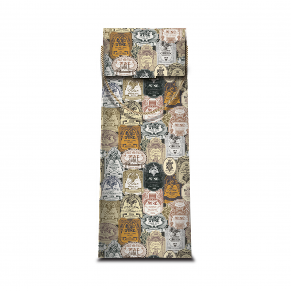 Pudeli kinkekott "Vintage"